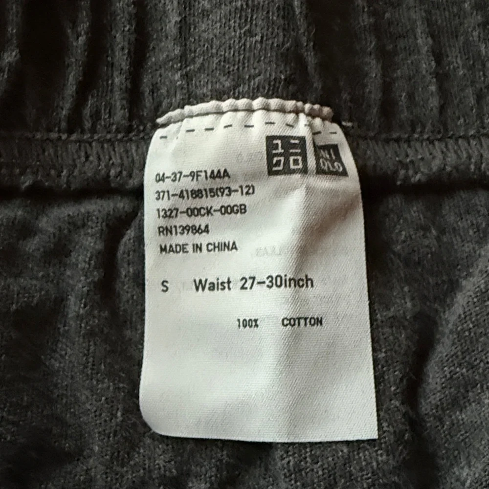 Z Uniqlo Small Charcoal Men's Boxers Sleepwear Loungewear Casual Shorts